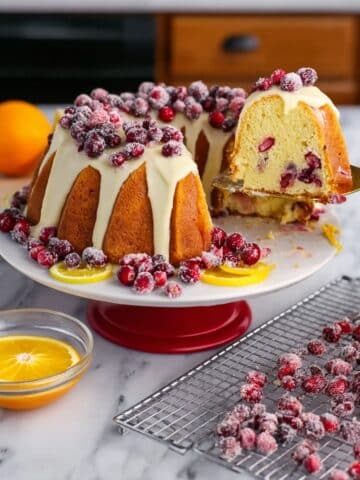 Orange Cranberry Bundt Cake Recipe