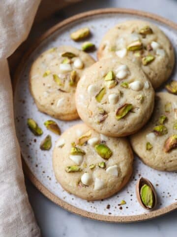 Salted Honey Pistachio Cookies Recipe