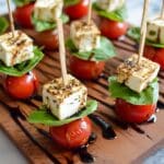 Caprese Appetizers on Mini Skewers Recipe