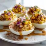 Elote Deviled Eggs: 12 Fiesta Delights Recipe