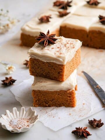 Pumpkin Bars With Cream Cheese Frosting Recipe