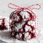 Red Velvet Crinkle Cookies Recipe
