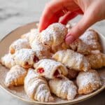 Rugelach Cookies with Berry Jam and Confectioners’ Sugar Recipe