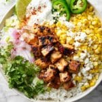 Street Corn Chicken Rice Bowl Recipe