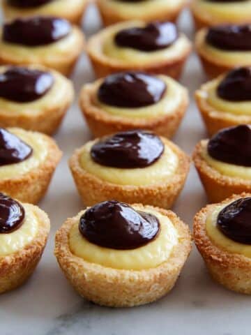 Easy Boston Cream Pie Cookie Bites Recipe