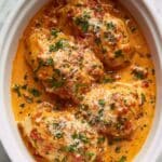 Slow Cooker Creamy Tomato Basil Chicken Recipe