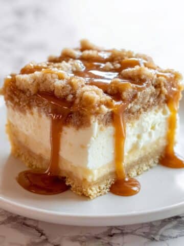 Caramel Apple Cheesecake Bars Recipe