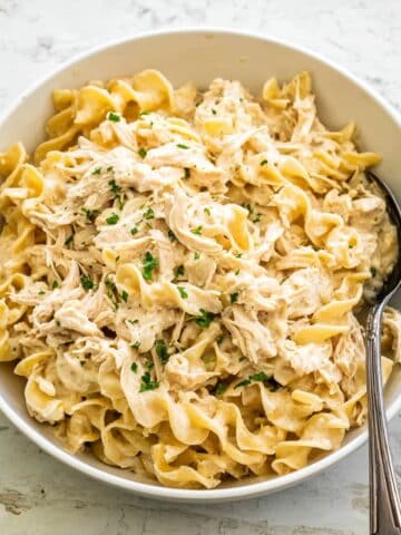 Instant Pot Creamy Ranch Chicken & Pasta Recipe