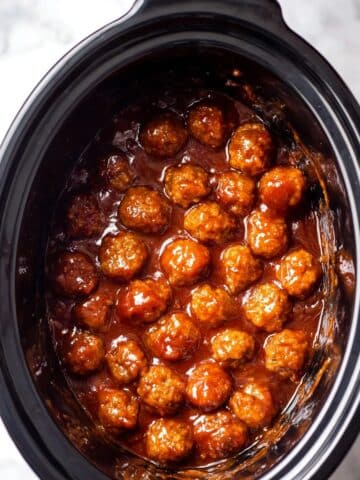 Slow Cooker Salisbury Steak Meatballs Recipe