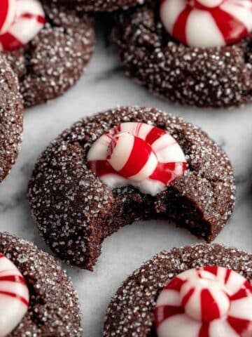 Chocolate Peppermint Blossoms Recipe