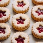 Raspberry Filled Linzer Cookies Recipe