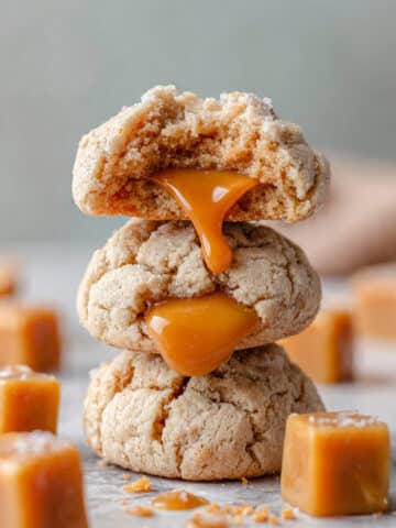 Caramel Cheesecake Cookies Recipe