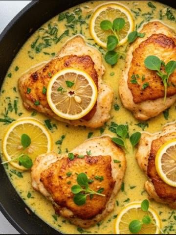 Creamy Lemon Butter Chicken Recipe