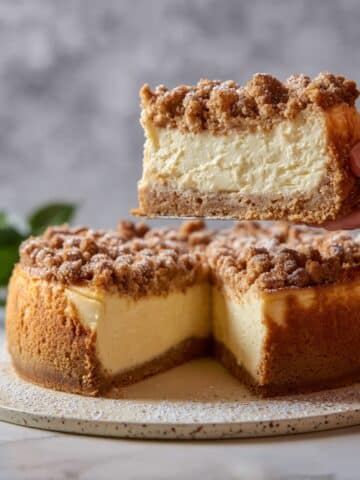 9-Inch Apple Crisp Cheesecake Recipe