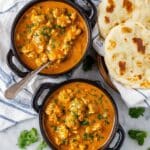 Slow Cooker Butter Chicken with Cauliflower and Coconut Milk Recipe