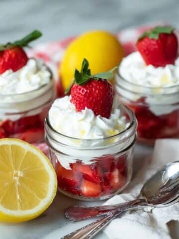 Lemon Whipped Cream and Berry Parfait Recipe