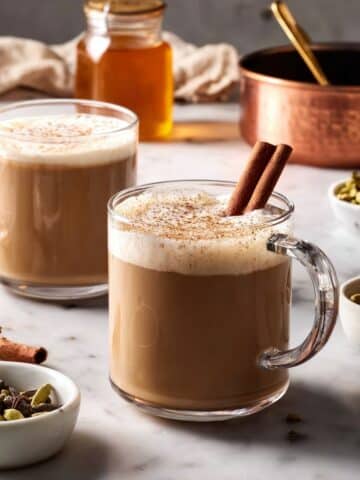 Chai Latte with Spiced Aromatics and Maple Sweetness Recipe