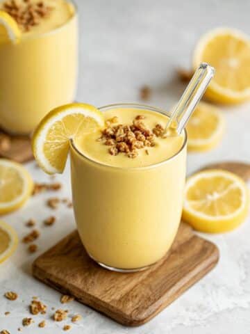 Vegan Lemon Pineapple Smoothie Recipe