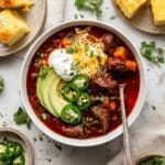 Slow Cooker Chuck Roast Chili Recipe