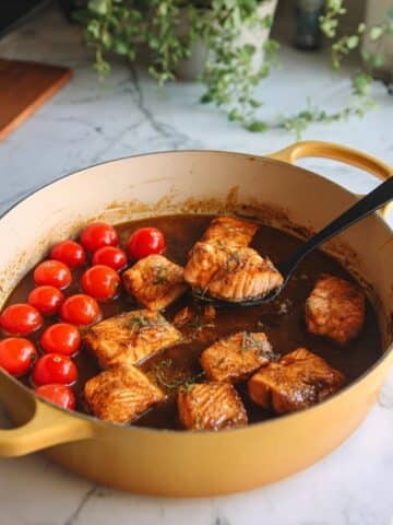 Balsamic Salmon Bites Recipe