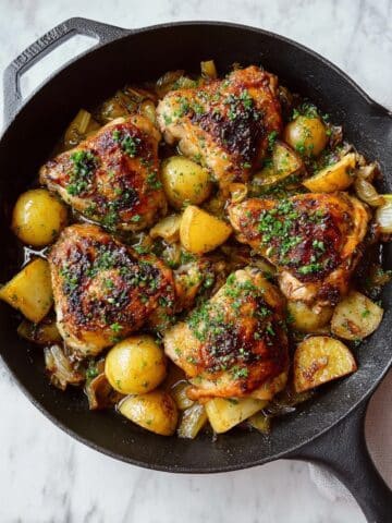 Lemon Herb Chicken & Potatoes Recipe