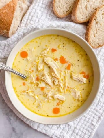 Avgolemono Soup (Greek Lemon Chicken Soup) Recipe