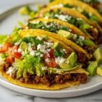 Ground Beef Baked Tacos Recipe