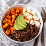 Hot Honey Ground Beef Bowls Recipe