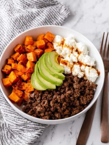 Hot Honey Ground Beef Bowls Recipe
