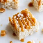 Salted Caramel Rice Krispie Treats Recipe
