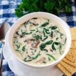 Oyster Stew with Brie and Spinach Recipe