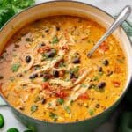 Creamy Chicken Enchilada Soup Recipe