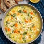 Avgolemono — Greek Lemon Chicken Soup Recipe