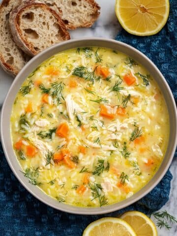 Avgolemono — Greek Lemon Chicken Soup Recipe