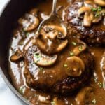 Salisbury Steak with Mushroom Gravy Recipe
