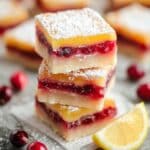 Cranberry Lemon Bars Recipe