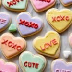 Valentine's Day Heart Cookies with Royal Icing Recipe