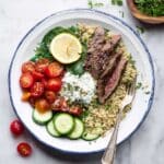 Mediterranean Steak & Quinoa Bowl Recipe