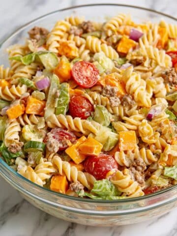 Big Mac Pasta Salad Recipe