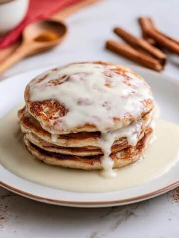 Cinnamon Roll Pancake Recipe