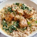 Basil Chicken in Coconut Curry Sauce Recipe