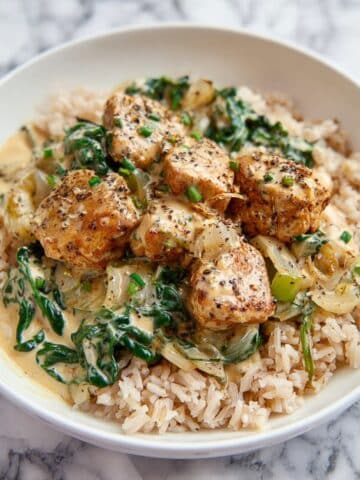 Basil Chicken in Coconut Curry Sauce Recipe