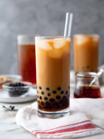 Bubble Tea Drink (Boba Milk Tea) Recipe