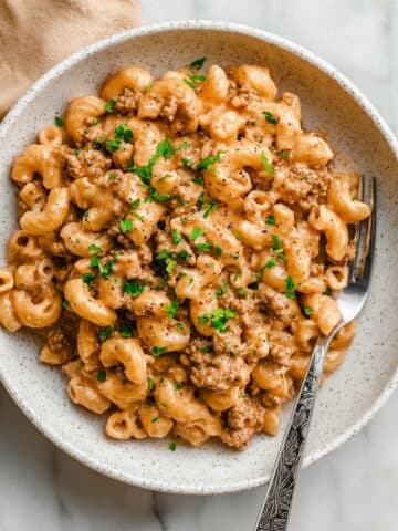Super Nostalgic Dairy-Free Hamburger Helper (Gluten-Free) Recipe