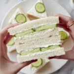 Dilled Cream Cheese Cucumber Sandwiches Recipe