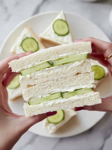 Dilled Cream Cheese Cucumber Sandwiches Recipe