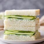 Easy Cucumber Sandwiches with Cream Cheese Recipe