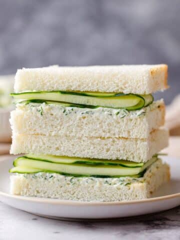 Easy Cucumber Sandwiches with Cream Cheese Recipe