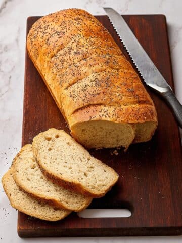 Homemade Rye Bread with Caraway Seeds Recipe