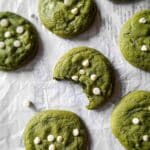 Brown Butter White Chocolate Matcha Cookies Recipe